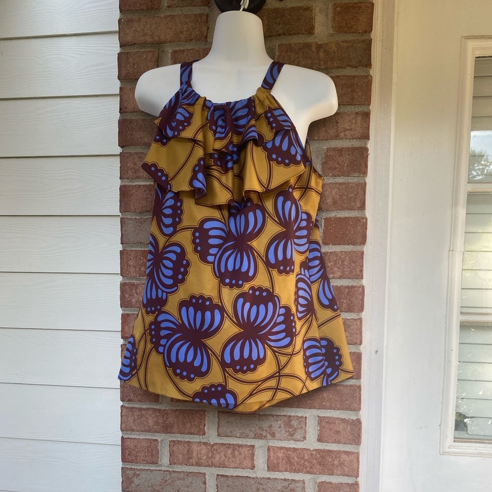 Banana Republic Ruffled Tank
